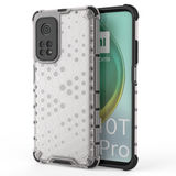 Capa de armadura em caixa de favo de mel com pára-choque de TPU para Xiaomi Mi 10T Pro  -  Mi 10T transparente