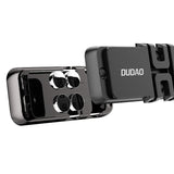 Dudao autoadesivo suporte magnético universal para telefone com suporte para carro para organizador de cabos de painel preto (F11s)
