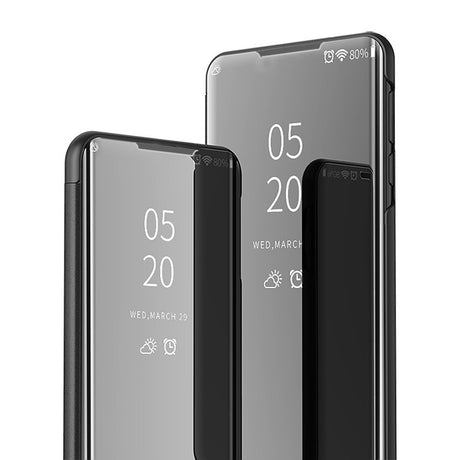 Capa Clear View Case para Xiaomi Mi 10T Pro  -  Mi 10T preto