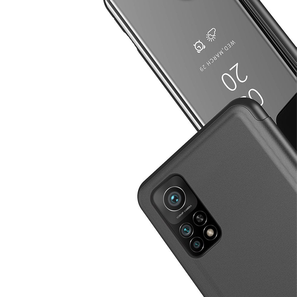 Capa Clear View Case para Xiaomi Mi 10T Pro  -  Mi 10T preto