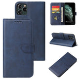 Estojo magnético elegante estante tipo estante com suporte para iPhone 11 Pro azul