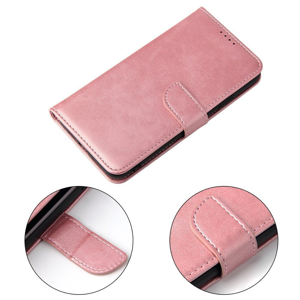 Estojo magnético elegante estante tipo estante com suporte para iPhone 11 Pro rosa