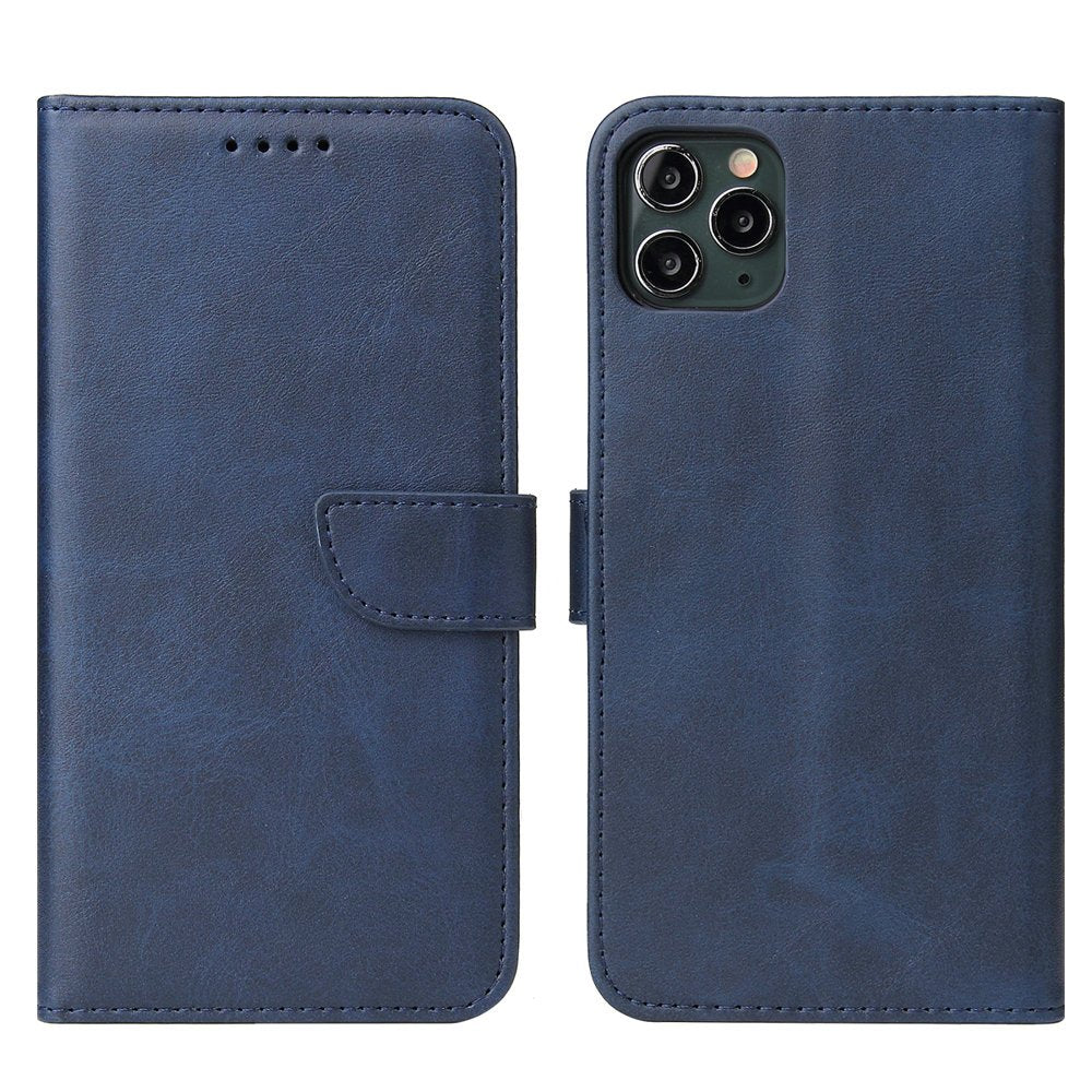 Estojo magnético elegante estante tipo estante com suporte para iPhone 11 Pro Max azul