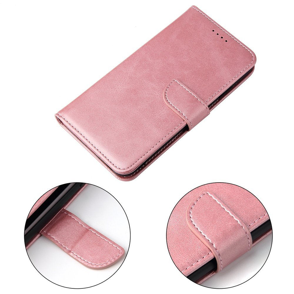 Estojo magnético elegante estante tipo estante com suporte para iPhone XS  -  iPhone X rosa