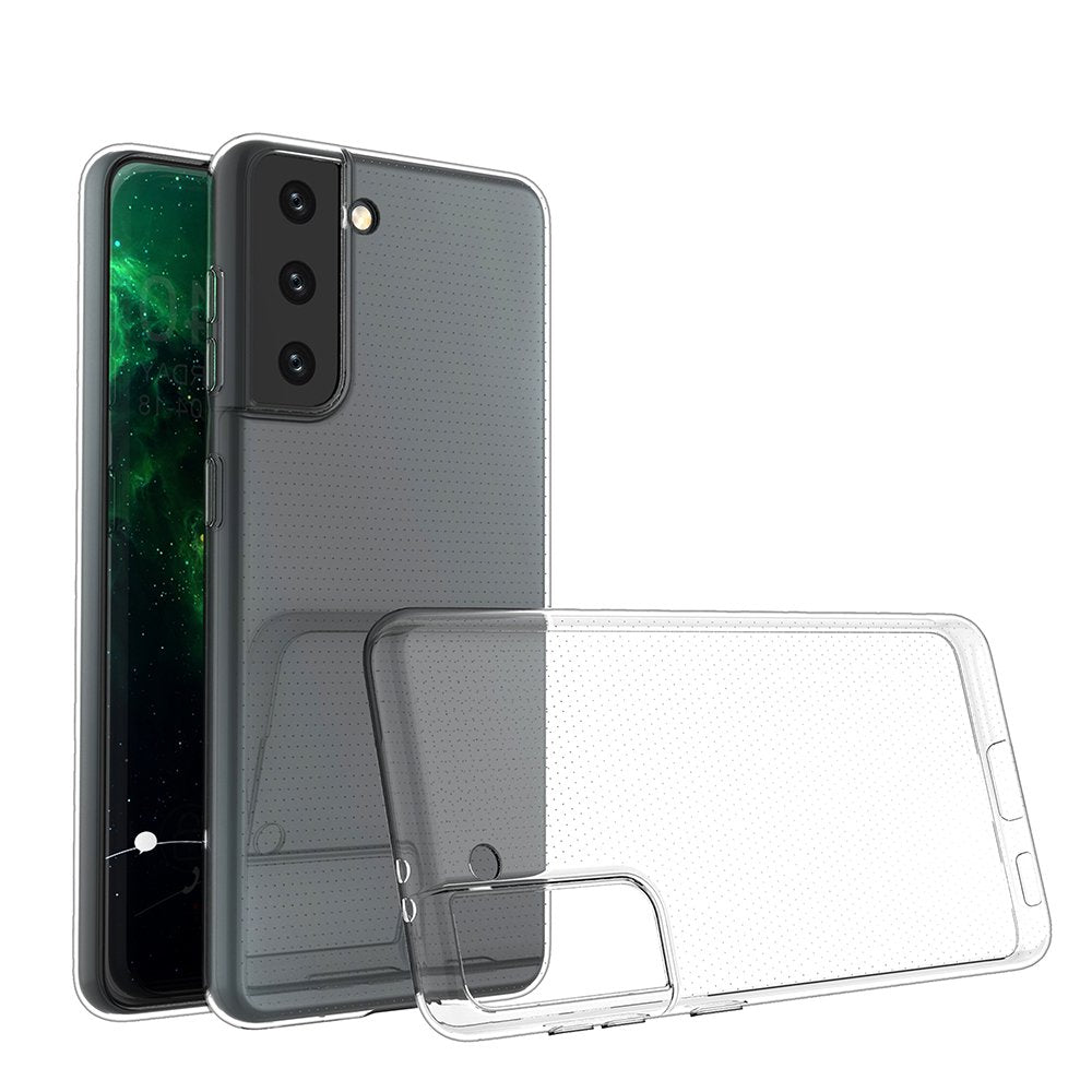 Capa ultra clara de 05 mm em gel TPU para Samsung Galaxy S21 5G transparente