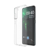 Capa ultra clara de 05 mm em gel TPU para Samsung Galaxy S21 5G transparente