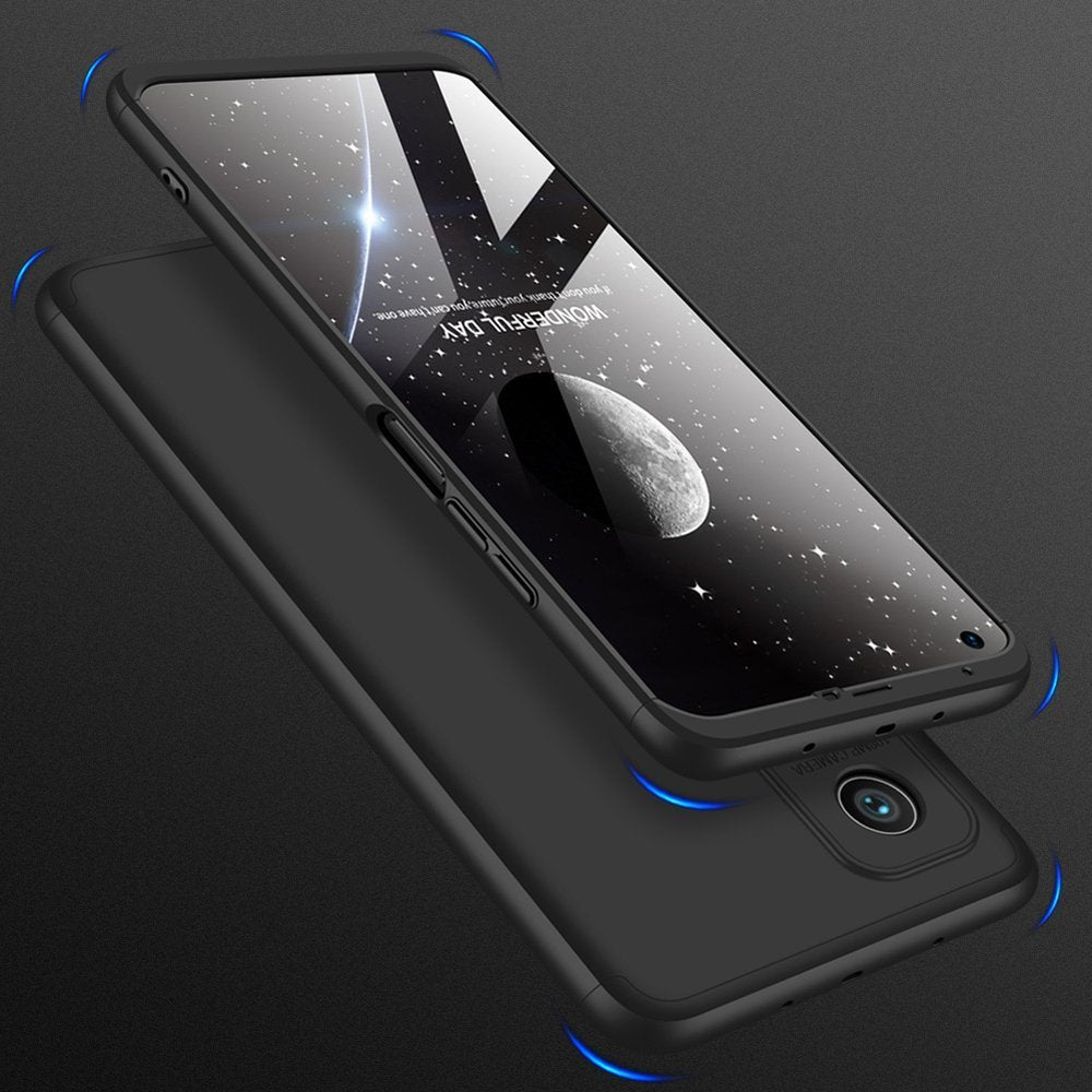 Capa de proteção frontal e traseira GKK 360 Capa de corpo inteiro Xiaomi Mi 10T Pro  -  Xiaomi Mi 10T preta