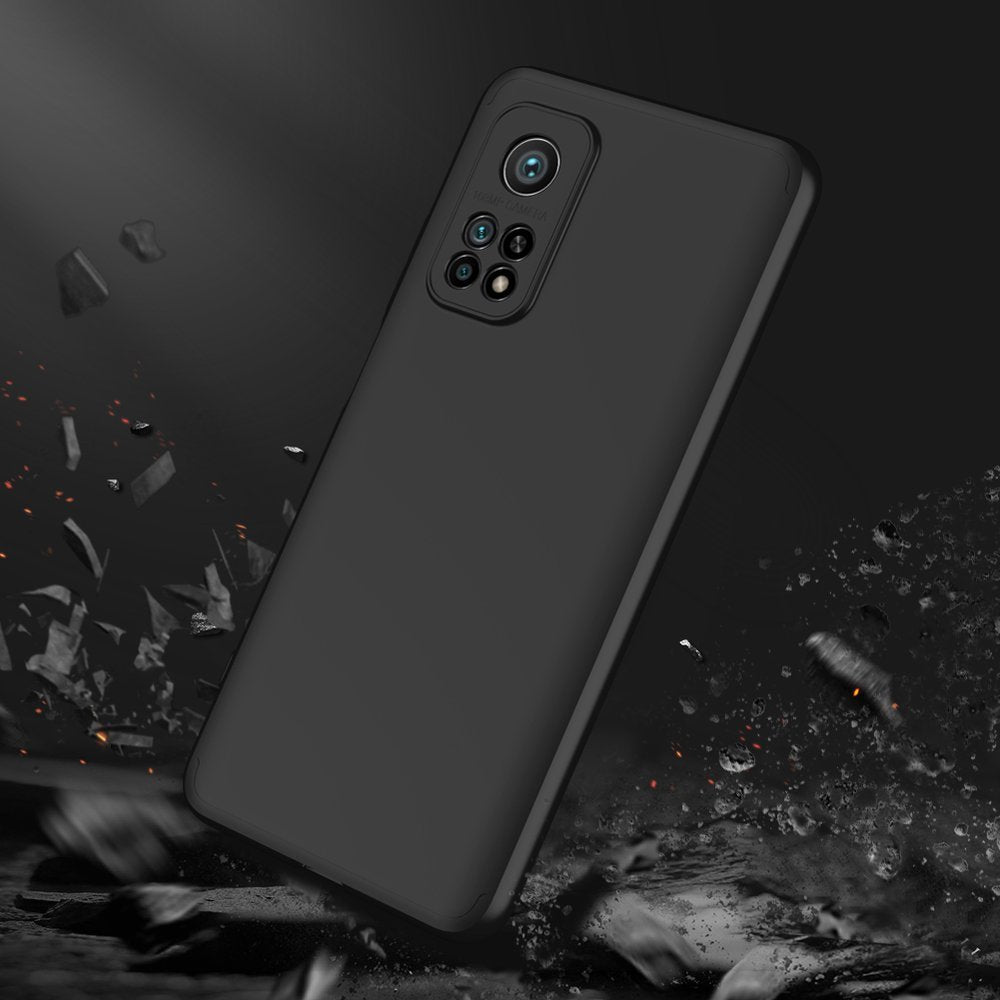 Capa de proteção frontal e traseira GKK 360 Capa de corpo inteiro Xiaomi Mi 10T Pro  -  Xiaomi Mi 10T preta