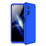 Capa de proteção frontal e traseira GKK 360 Capa de corpo inteiro Xiaomi Mi 10T Pro  -  Xiaomi Mi 10T azul