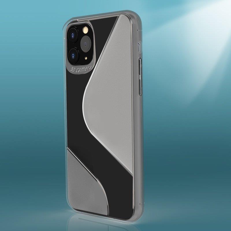 S-Case Capa Flexível de TPU para iPhone 12 mini preto