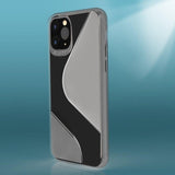 S-Case Capa Flexível TPU para iPhone 12 Pro Max preto