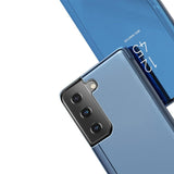 Capa transparente para Samsung Galaxy S21 5G azul