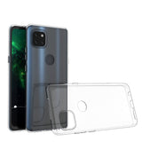 Capa ultra clara de 05 mm em gel TPU para Motorola Moto G 5G transparente