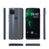 Capa ultra clara de 05 mm em gel TPU para Motorola Moto G 5G transparente