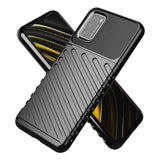 Capa Thunder Capa flexível resistente resistente em TPU para Xiaomi Poco M3  -  Xiaomi Redmi 9T preto