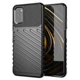 Capa Thunder Capa flexível resistente resistente em TPU para Xiaomi Poco M3  -  Xiaomi Redmi 9T preto