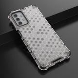 Capa de armadura de favo de mel com proteção de TPU para Samsung Galaxy A32 5G transparente