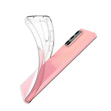 Capa ultra clara de 05 mm em gel TPU para Samsung Galaxy A72 4G transparente