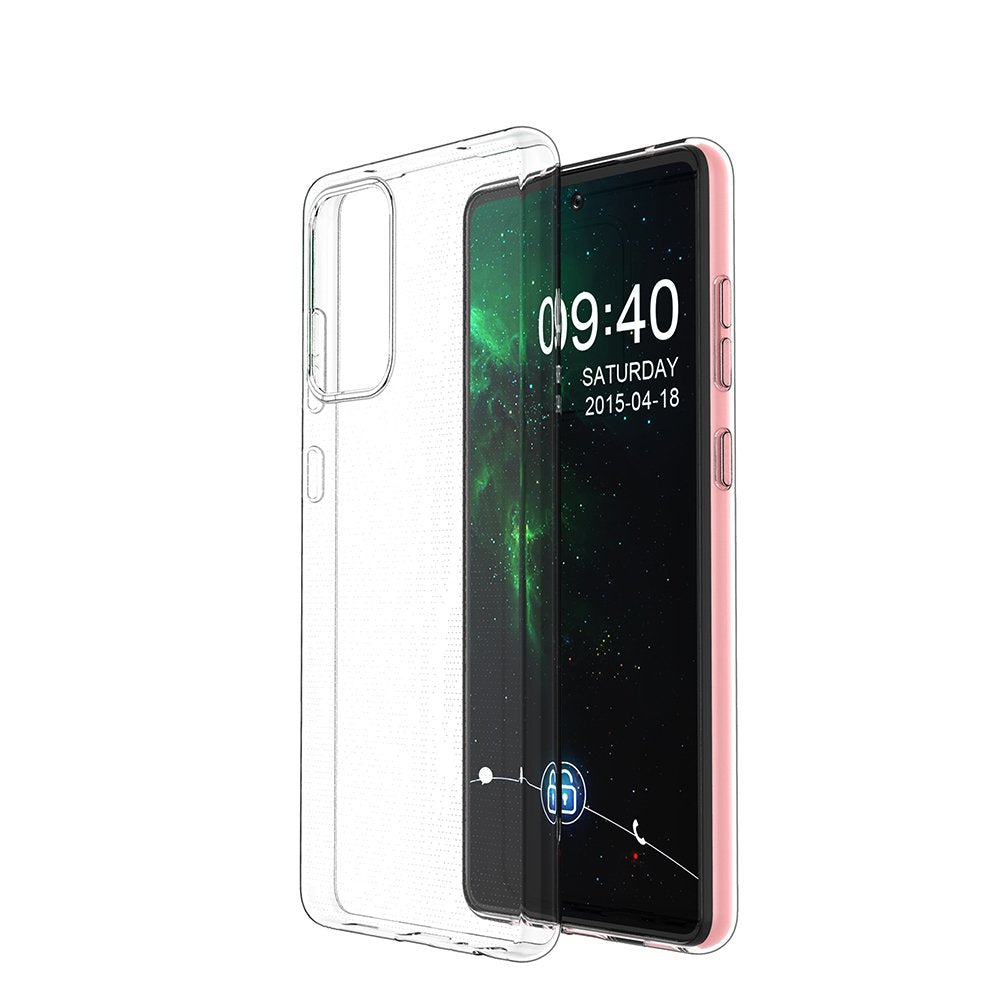 Capa ultra clara de 05 mm em gel TPU para Samsung Galaxy A72 4G transparente