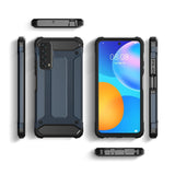 Capa Hybrid Armor Capa resistente e resistente para Huawei P Smart 2021 preta