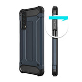Capa Hybrid Armor Capa resistente e resistente para Huawei P Smart 2021 preta