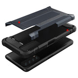 Capa Hybrid Armor Capa resistente e resistente para Huawei P Smart 2021 preta