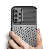 Capa Thunder Capa flexível resistente resistente em TPU para Samsung Galaxy A52 5G  -  A52 4G preta