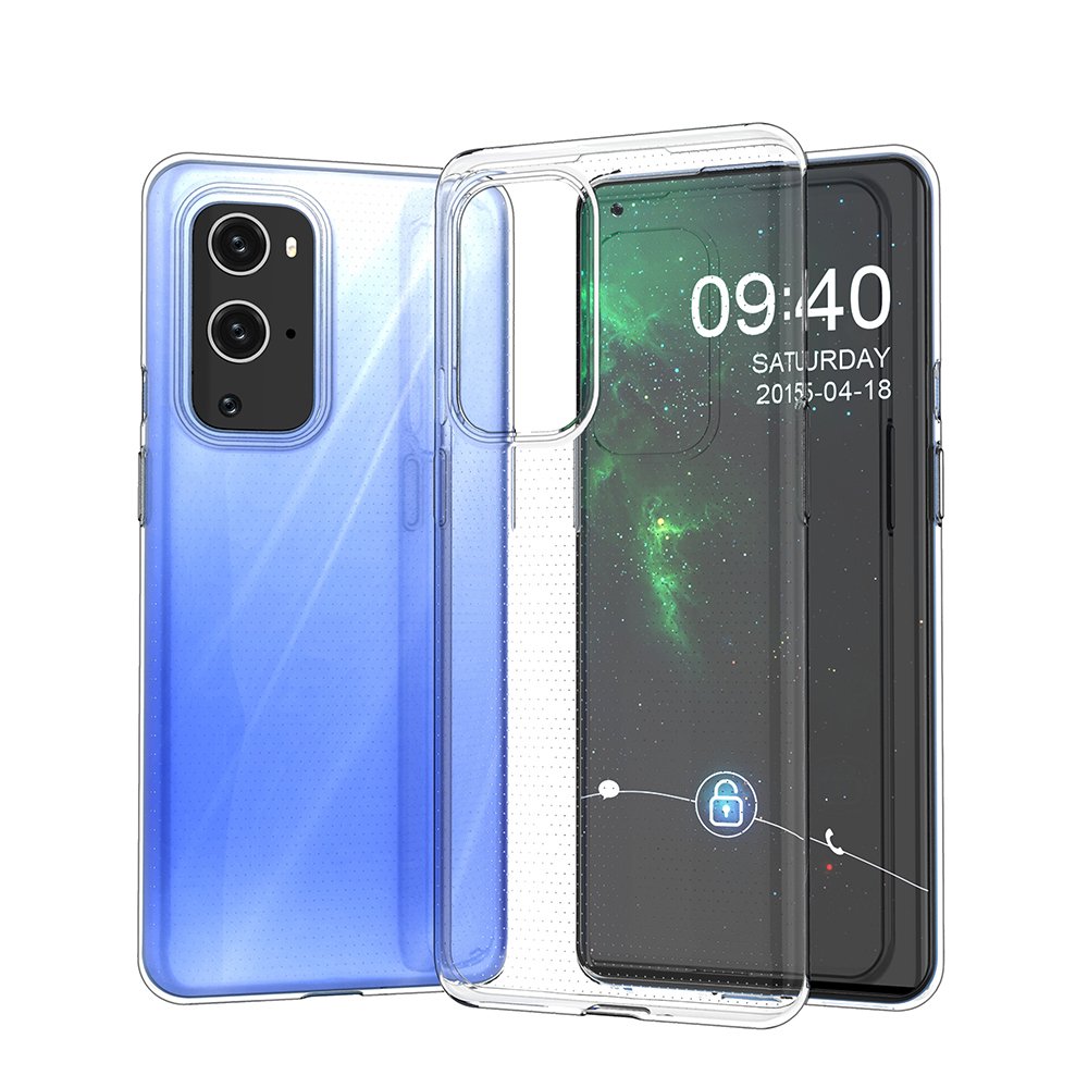 Capa de gel TPU Ultra Clear 05 mm para OnePlus 9 Pro transparente