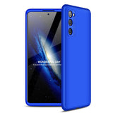 Capa de proteção GKK 360 frontal e traseira capa completa para Samsung Galaxy S20 FE 5G azul