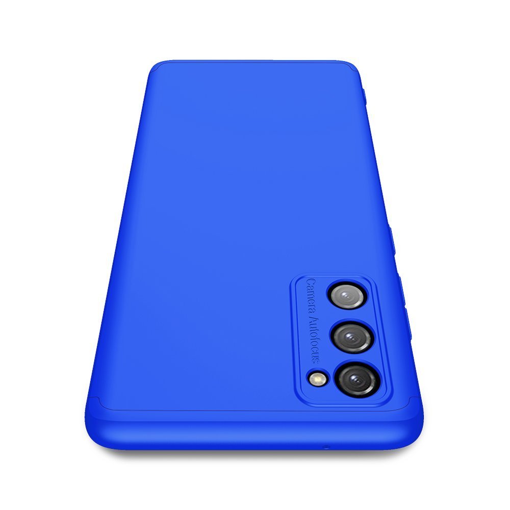 Capa de proteção GKK 360 frontal e traseira capa completa para Samsung Galaxy S20 FE 5G azul