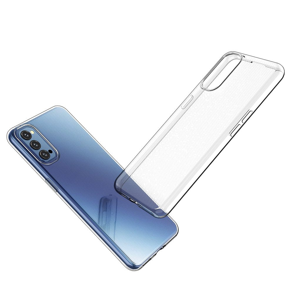 Capa Ultra Clear 05mm Gel TPU para Oppo Reno 4 transparente