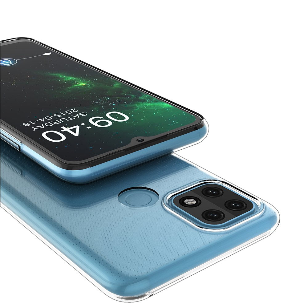 Capa Ultra Clear 05 mm Gel TPU para Oppo A15 transparente