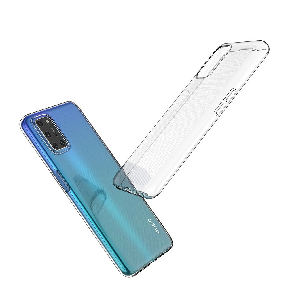 Capa de gel TPU Ultra Clear 05 mm para Oppo A92  -  A72  -  A52 transparente