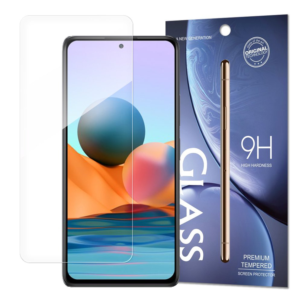 Protetor de tela de vidro temperado 9H para Xiaomi Redmi Note 10 Pro