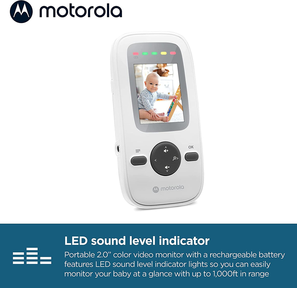 Motorola Nursery VM481 - Intercomunicador para bebé