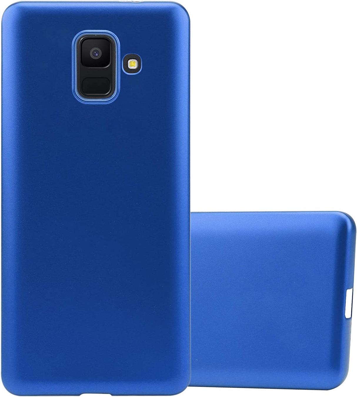 Capa Silicone Azul para Samsung Galaxy A6+ ( A6 Plus )