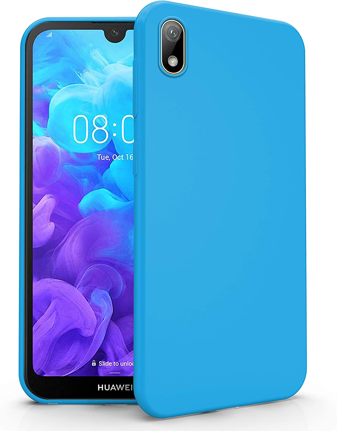Capa Gel Silicone TPU Azul para Huawei Y5 2019