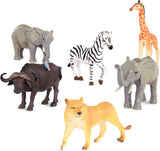 Conjunto de Figuras de Animais (6 unidades)