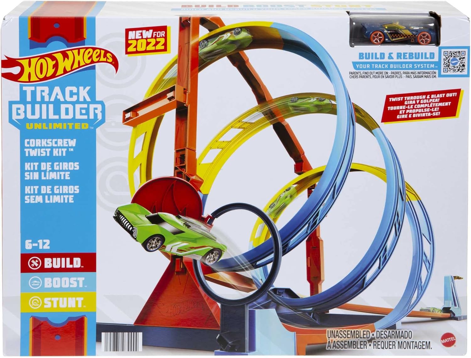 Mattel Hot Wheels Playset Espiral