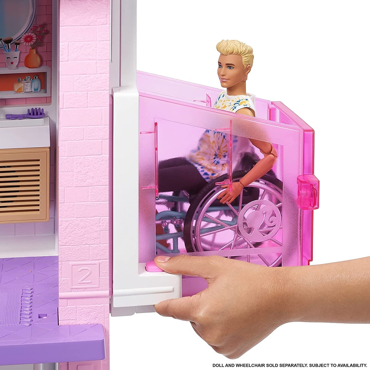 Playset Barbie com Boneca - Casa Mobiliada 360 Graus - Mattel