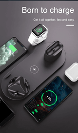 Carregador Wireless 10W para iPhone - Apple Watch - AirPods
