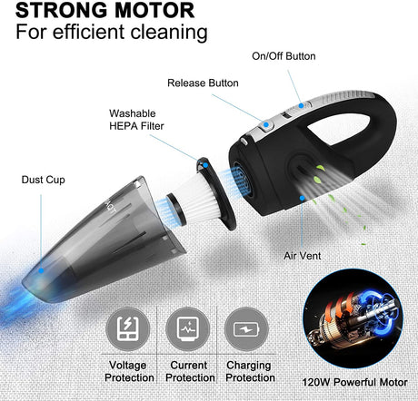Aspirador de mão - 120W