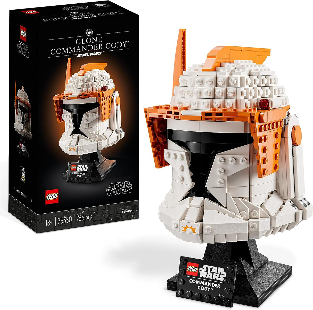 LEGO Star Wars™ 75350 - Capacete do Comandante Clone Cody™