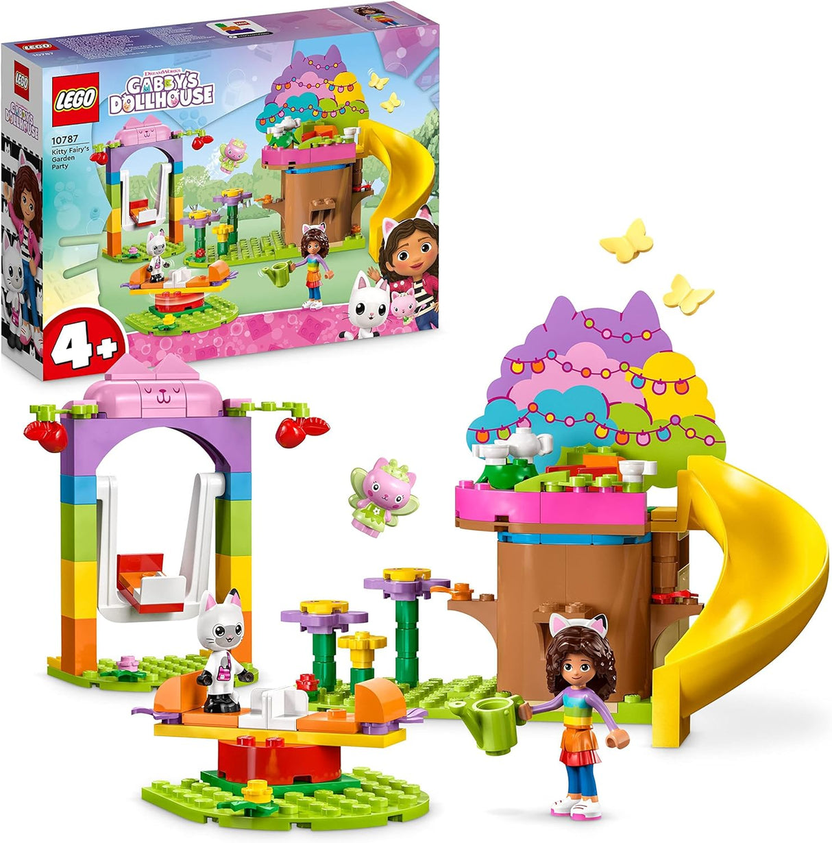 LEGO Gabby's Dollhouse 10787 - Festa no Jardim de Kitty Fairy