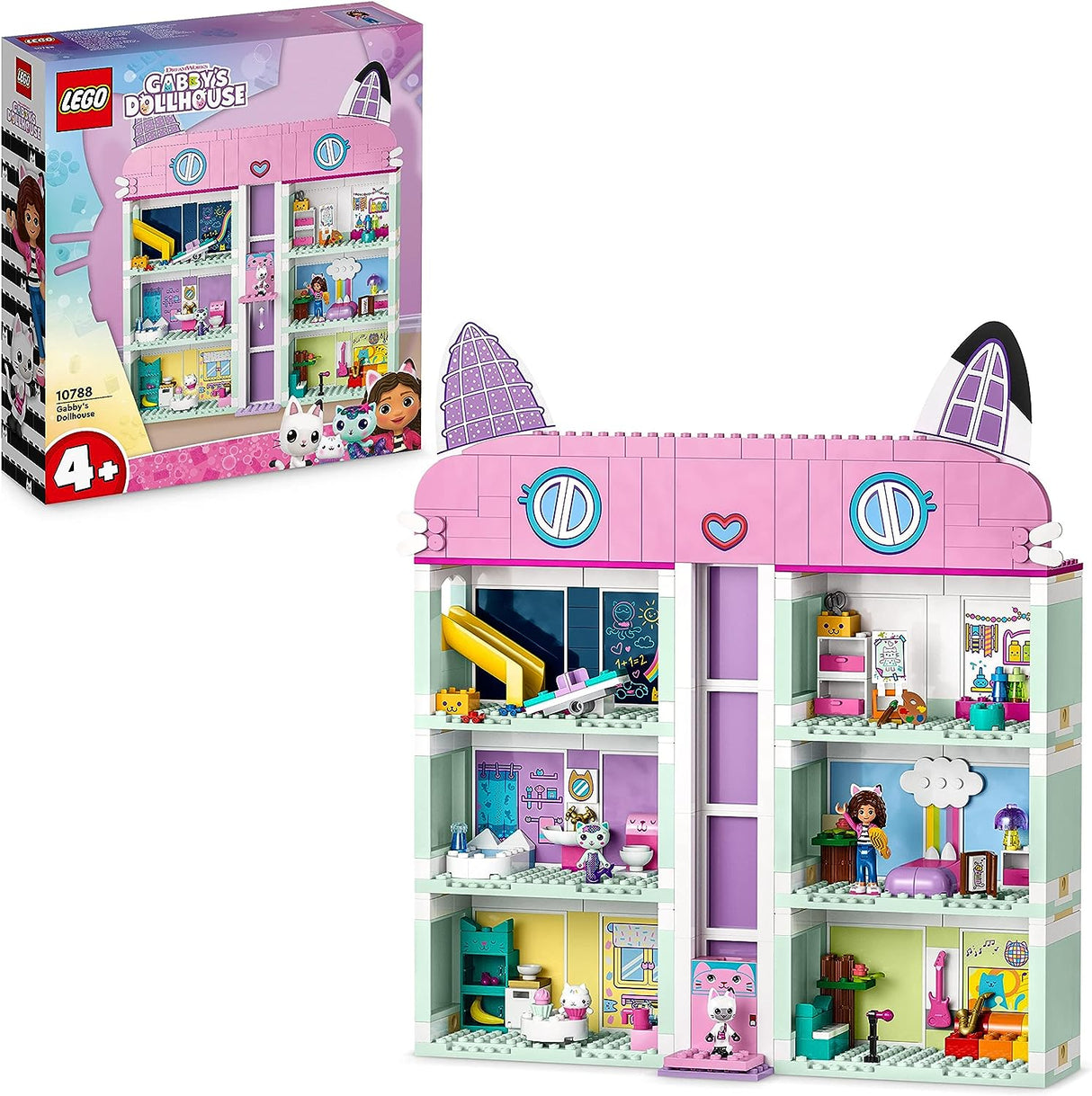 LEGO Gabby's Dollhouse 10788 - Casa das Bonecas de Gabby