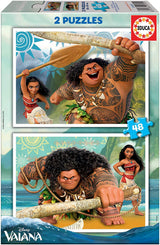 Vaiana Conjunto de 2 Puzzles - Educa