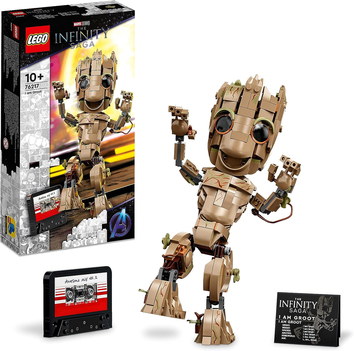 LEGO Marvel Super Heroes 76217 Eu sou o Groot