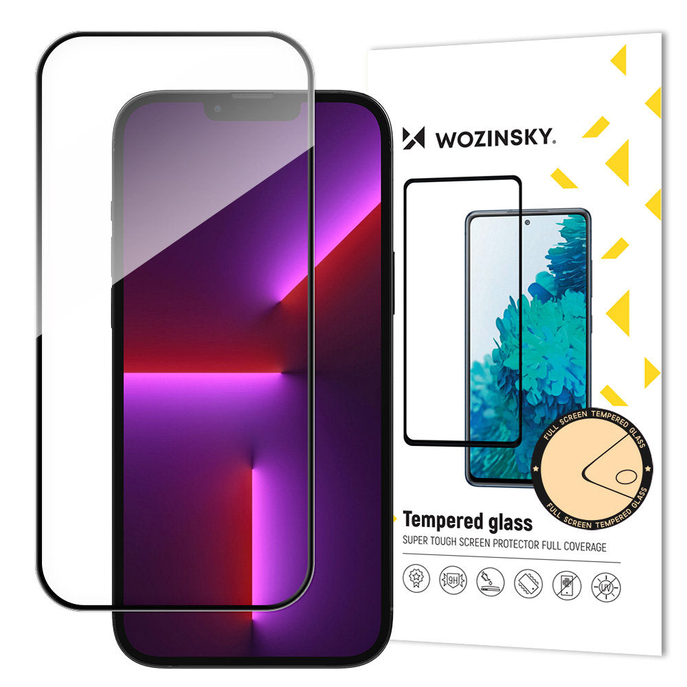 Wozinsky Full Glue Case Friendly Película Vidro Temperado iPhone 14 PRO MAX