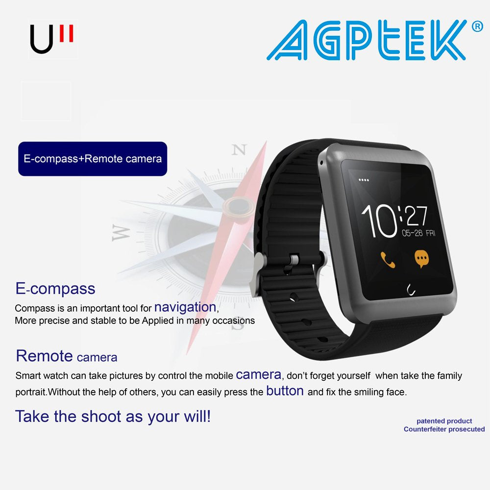 AGPTEK U11 Smartwatch Premium