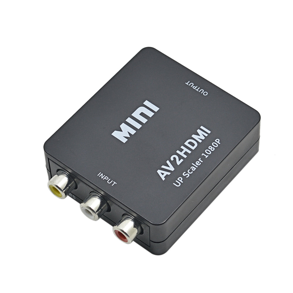 Conversor RCA para HDMI AV2HDMI (Preto) - Multi4you®